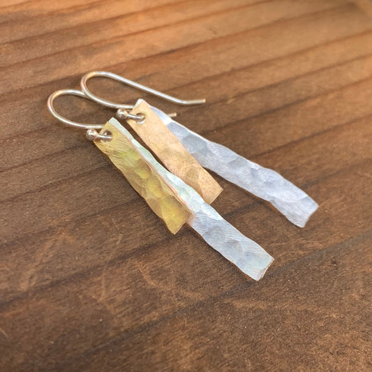 Mixed Metal Earrings