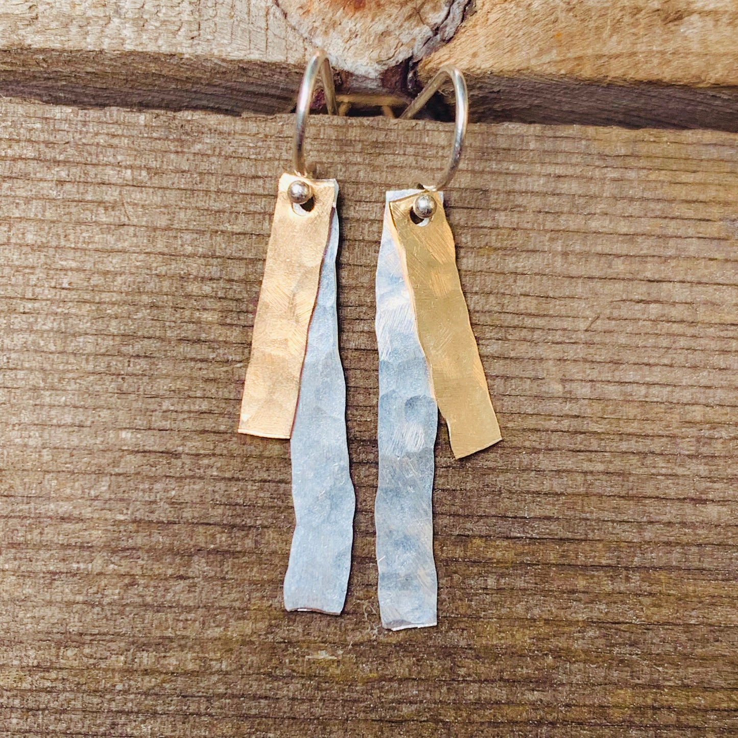 Mixed Metal Earrings