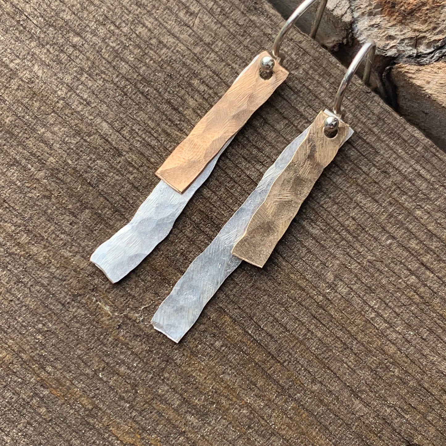 Mixed Metal Earrings