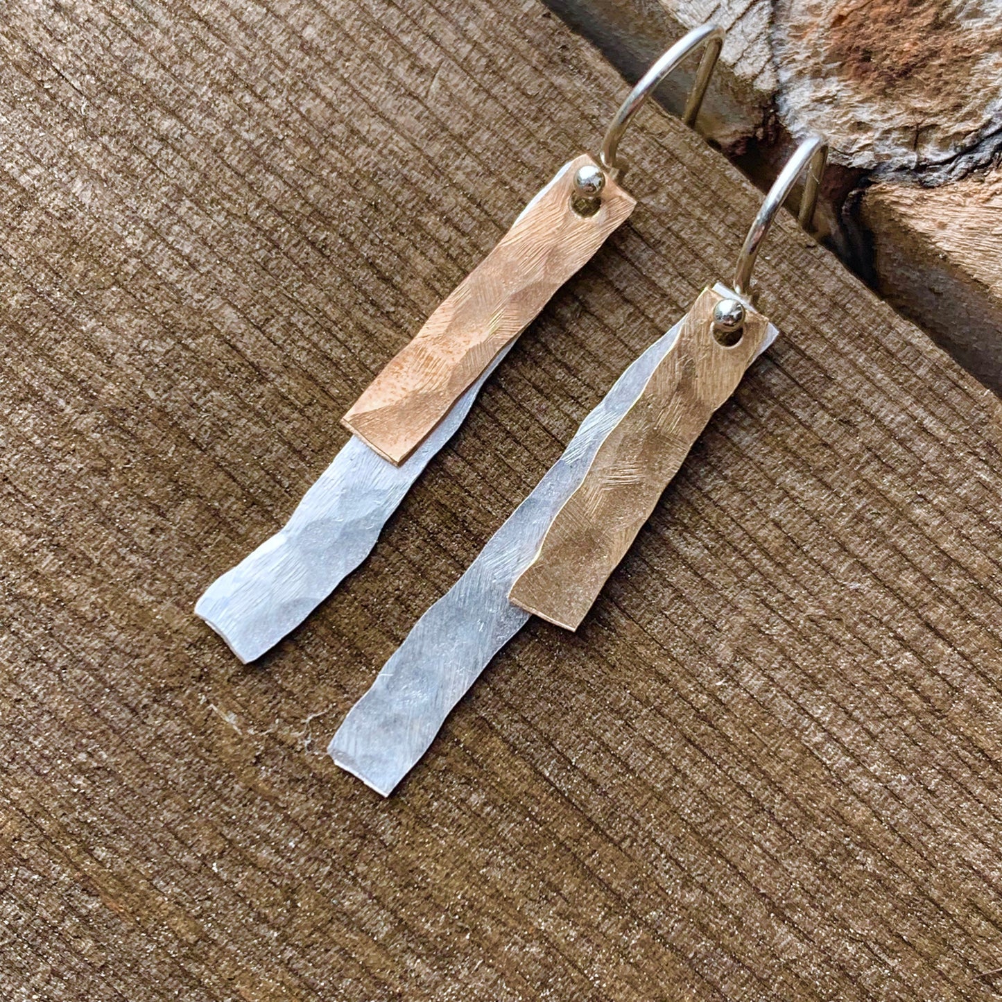 Mixed Metal Earrings