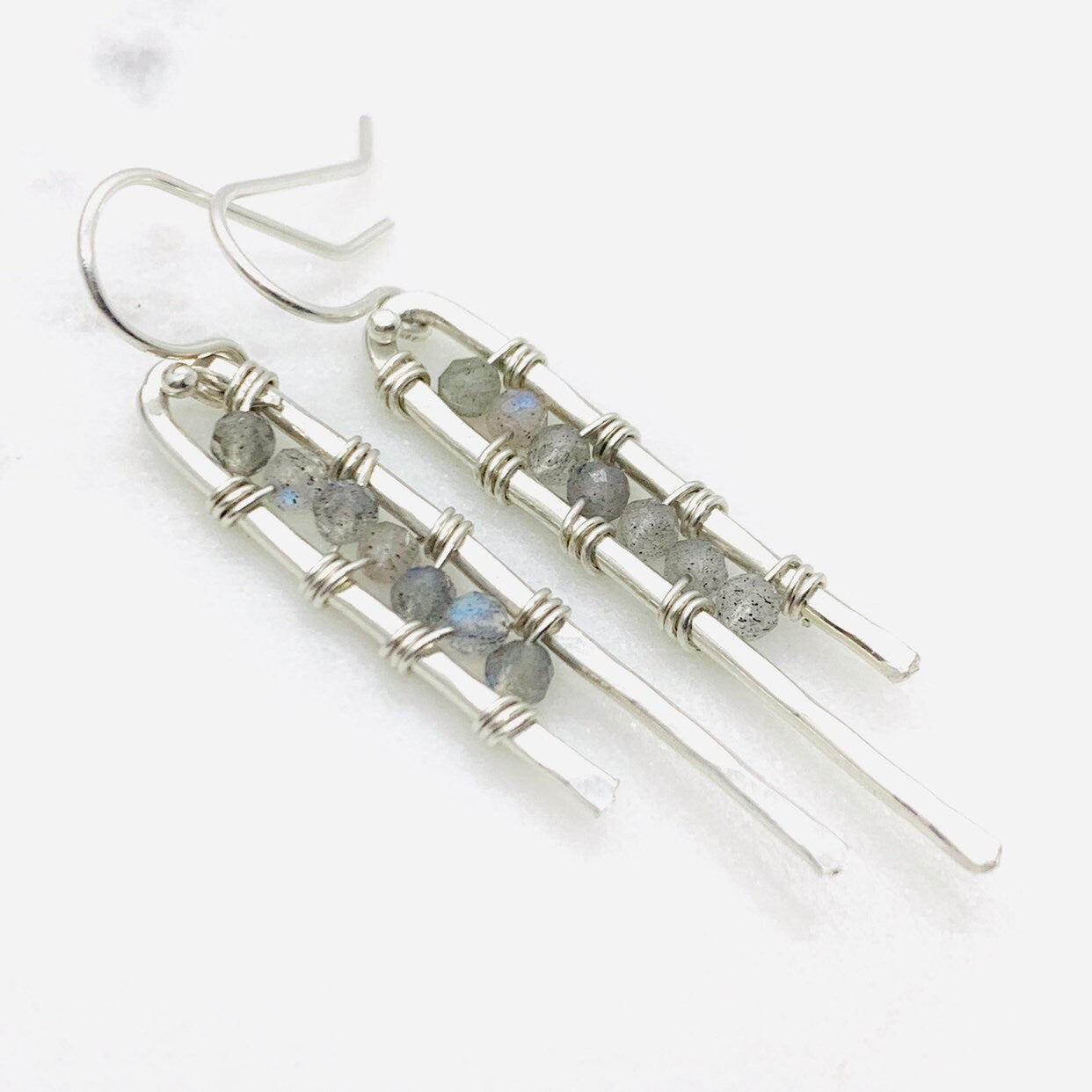 Labradorite Dangle Earrings