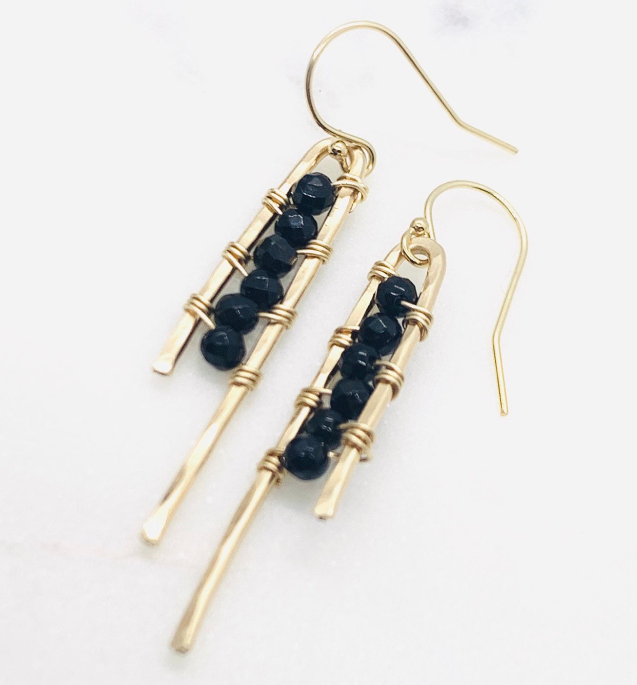 Onyx Dangle Earrings