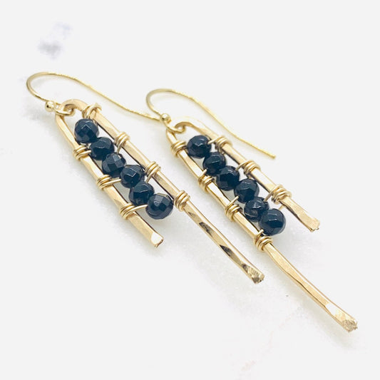 Onyx Dangle Earrings