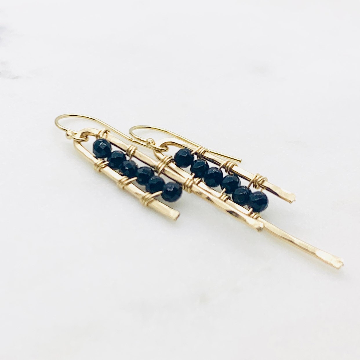 Onyx Dangle Earrings