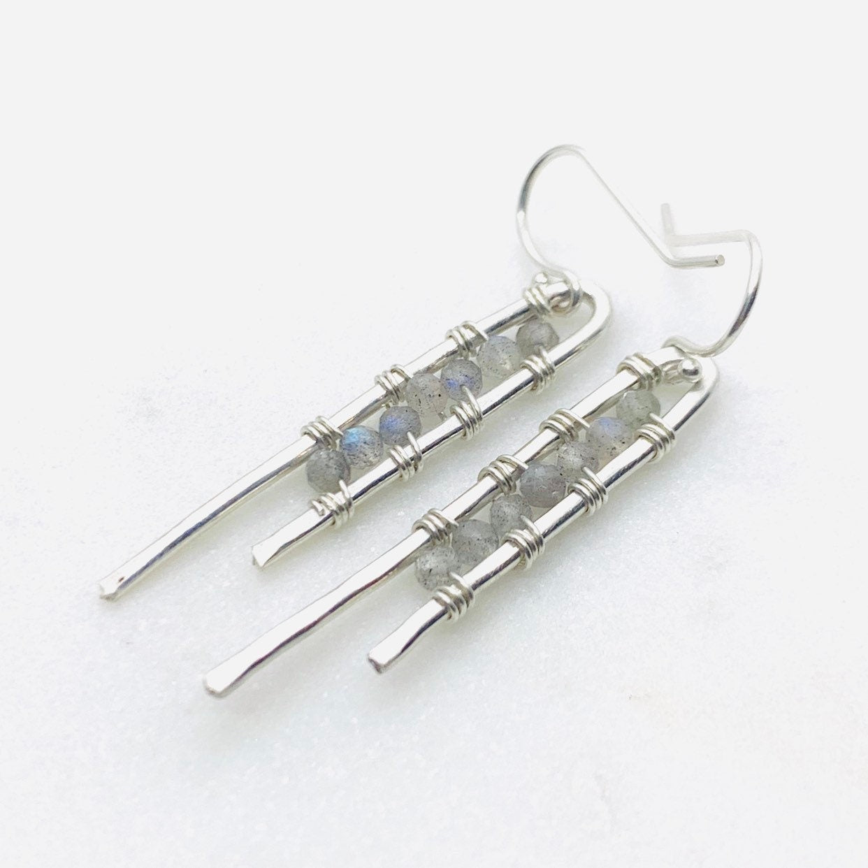 Labradorite Dangle Earrings