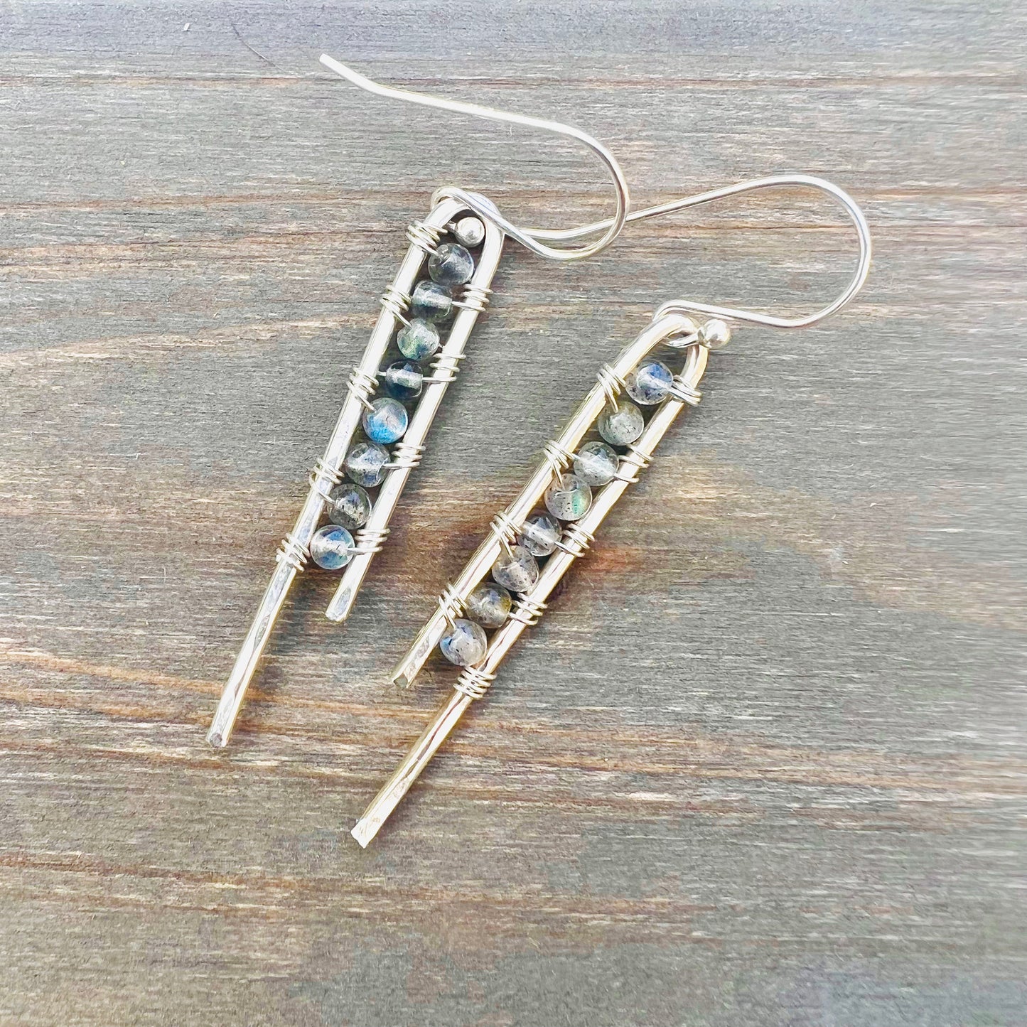 Labradorite Dangle Earrings